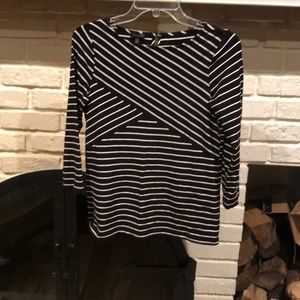 Talbots black-and-white must have a staple